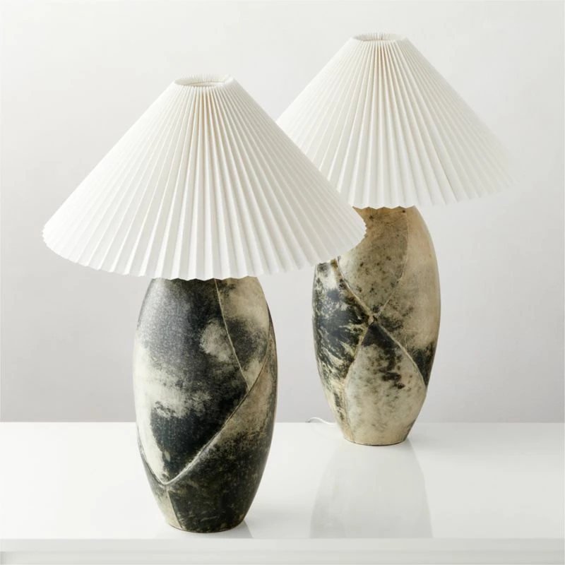 Enora Pieced Vellum Table Lamp 6 Enora Pieced Vellum Table Lamp - Image 4