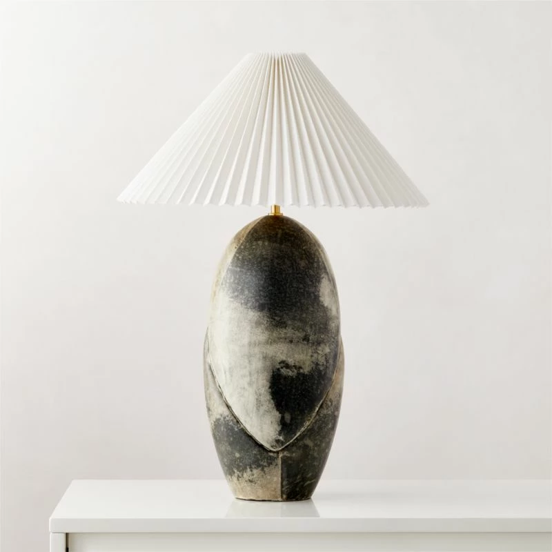 Enora Pieced Vellum Table Lamp 3 Enora Pieced Vellum Table Lamp