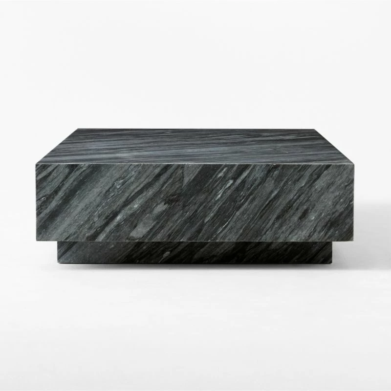 Enyo Rectangular Grey Marble Coffee Table 6 Enyo Rectangular Grey Marble Coffee Table - Image 4