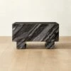 Enyo Square Grey Marble Side Table -marin sHOP EnyoGryMblSideTableSHS23