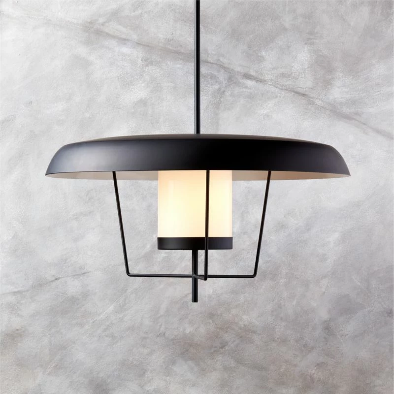 Exposior Indoor/Outdoor Black Pendant Light Model 017 4 Exposior Indoor/Outdoor Black Pendant Light Model 017 - Image 2