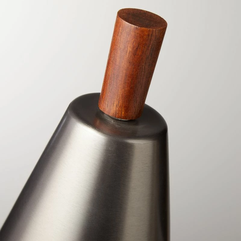 Exposior Gunmetal And Walnut Table Lamp Model 2014 5 Exposior Gunmetal And Walnut Table Lamp Model 2014 - Image 3