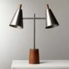 Exposior Gunmetal And Walnut Table Lamp Model 2014 2 Exposior Gunmetal And Walnut Table Lamp Model 2014 -marin sHOP Exposior2014WlntTableLampSHS21