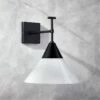 Exposior Indoor/Outdoor Black Wall Sconce Model 2027 -marin sHOP Exposior2027MttBkSconceAV2SHF22