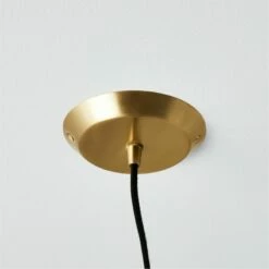 Exposior Brass Pendant Light Model 018 24.75" -marin sHOP ExposiorBrassPendantSSS21