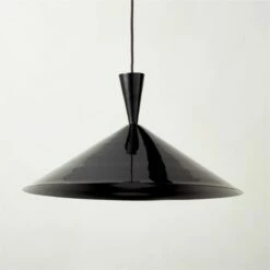 Exposior Black Pendant Light Model 018 24.75"
