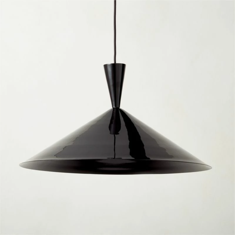 Exposior Black Pendant Light Model 018 24.75" 3 Exposior Black Pendant Light Model 018 24.75"