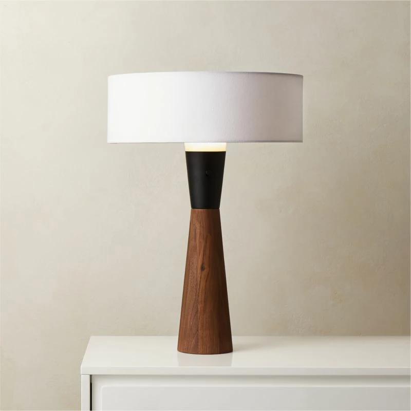Exposior Walnut Table Lamp Model 2011 4 Exposior Walnut Table Lamp Model 2011 - Image 2