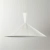 Exposior White Pendant Light Model 018 24.75" -marin sHOP ExposiorWhitePendantSHS21