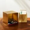 2-Piece Small Solid Brass Studio Storage Box Set -marin sHOP FSSolidBrsStdioStrgBoxS2SmSHF17