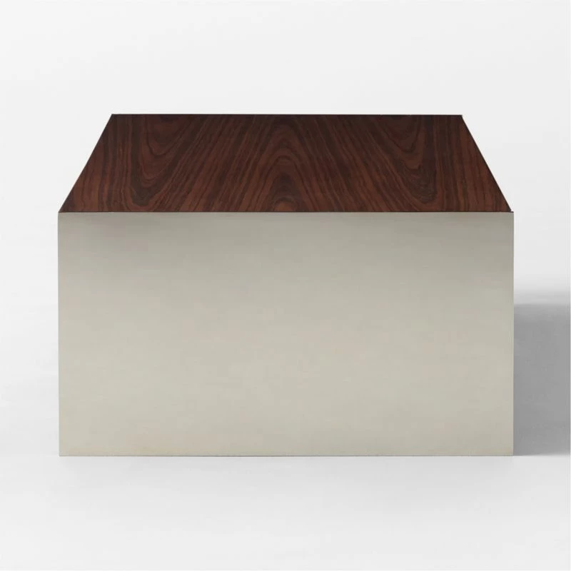 Facile High-Gloss Rectangular Wood Coffee Table 7 Facile High-Gloss Rectangular Wood Coffee Table - Image 5