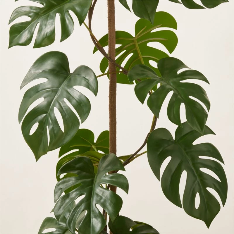 Faux Potted Monstera Deliciosa 40" 4 Faux Potted Monstera Deliciosa 40" - Image 2