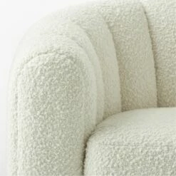 Fitz Channeled White Boucle Swivel Chair Set Of 2 -marin sHOP FitzCreamBclSwivelChrAVSSS23