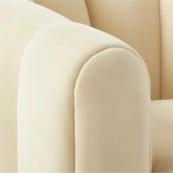 Fitz Channeled Cream Velvet Swivel Chair Set Of 2 -marin sHOP FitzCreamVelvetChairAVSSF22