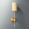 Fluted Gold Wall Sconce 2 Fluted Gold Wall Sconce -marin sHOP FlutedWallSconceSHF17