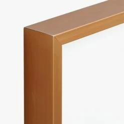 Gallery Brass Picture Frame With White Mat 4"x6" -marin sHOP GalleryFr18X24BrssWhtMtAVF18