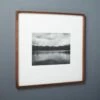 Gallery Walnut Picture Frame With White Mat 11"x14" 2 Gallery Walnut Picture Frame With White Mat 11"x14" -marin sHOP GalleryFrm11x14WalntWhtMatSHS17