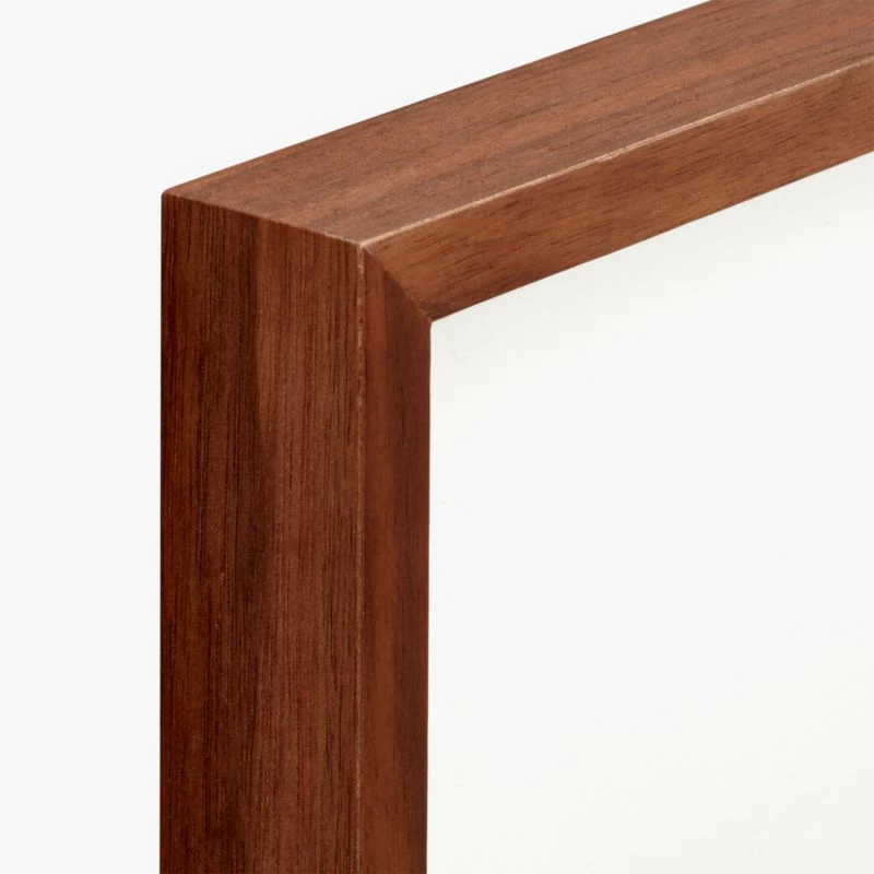 Gallery Walnut Picture Frame With White Mat 11"x14" 5 Gallery Walnut Picture Frame With White Mat 11"x14" - Image 3