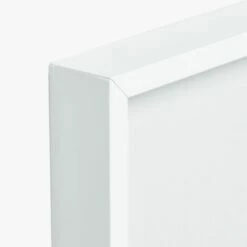 Gallery White Picture Frame With White Mat 5"x7" -marin sHOP GalleryFrm5X7WhtWhtMtAVF18