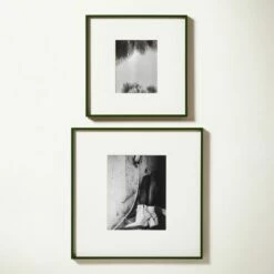 Gallery Green Picture Frame With White Mat 8"x10" -marin sHOP GalleryGreenFrmCllctnWMtsFHS23