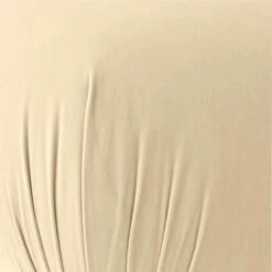 Gideon Warm White Velvet Ottoman -marin sHOP GideonCreamVlvtOttomanAVSSS23