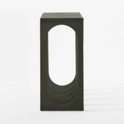 Grado Black Cast Aluminum Console Table -marin sHOP GradoCtAlmnmConsoleTableSDSSF22