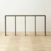Grado Black Cast Aluminum Console Table 2 Grado Black Cast Aluminum Console Table -marin sHOP GradoCtAlmnmConsoleTableSHF22