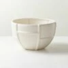 Grille White Decorative Bowl Small -marin sHOP GridBowlSmallSHS23
