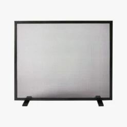 Gunmetal Fireplace Screen 7 Gunmetal Fireplace Screen -marin sHOP GunmetalFireplaceScreenF19