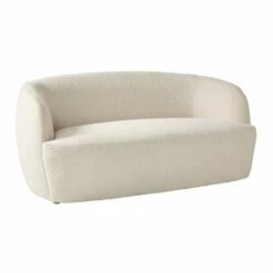 Gwyneth Boucle Loveseat -marin sHOP GwynethBoucleLoveseat3QF19