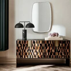 Domes Black Marble Table Lamp -marin sHOP HornCredenzaDomesBlackSP21 1x1