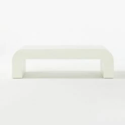 Horseshoe Ivory Lacquered Linen 60" Coffee Table 9 Horseshoe Ivory Lacquered Linen 60" Coffee Table -marin sHOP HorseshoeIvLqdLnRctCffTblSOF20