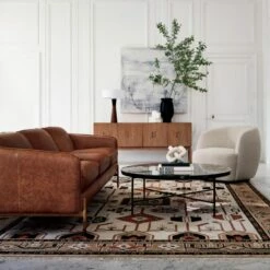 Gwyneth Ivory Boucle Swivel Chair Set Of 2 12 Gwyneth Ivory Boucle Swivel Chair Set Of 2 -marin sHOP HoxtonSaddleLeatherSofaAG21 1x1