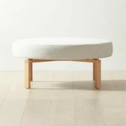 Humboldt Wool Upholstered Ottoman