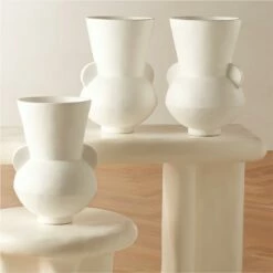 Hydra White Terracotta Vase 9 Hydra White Terracotta Vase -marin sHOP HydraWhiteVaseAV2SHF23