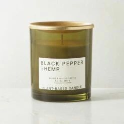 Illume Black Pepper + Hemp Scented Candle 7.4 OZ