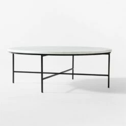 Irwin White Marble Coffee Table Model 8713 -marin sHOP IrwinWhtMrblCoffeeTable3QSSF21
