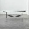 Irwin White Marble Coffee Table Model 8713