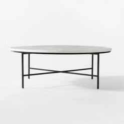 Irwin White Marble Coffee Table Model 8713 -marin sHOP IrwinWhtMrblCoffeeTableSOSSF21
