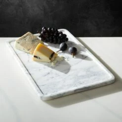 Rectangular Marble Serving Tray -marin sHOP JFMarbleServerROS20