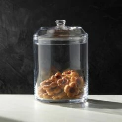 Snack Medium Glass Canister -marin sHOP JFSnackGlassCanisterSmROS20