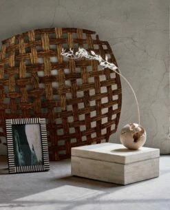 Limestone Sphere Bowl Filler 22 Limestone Sphere Bowl Filler -marin sHOP JacksonHornandBoneFrameJL19