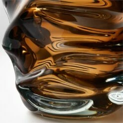 Jacqueline Brown Handblown Glass Vase -marin sHOP JacquelineChcltBrnGlsVaseAVSHF21
