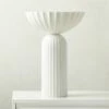 Jeanne Fluted White Porcelain Table Lamp -marin sHOP JeanneFltdPrclnTableLampSHS23