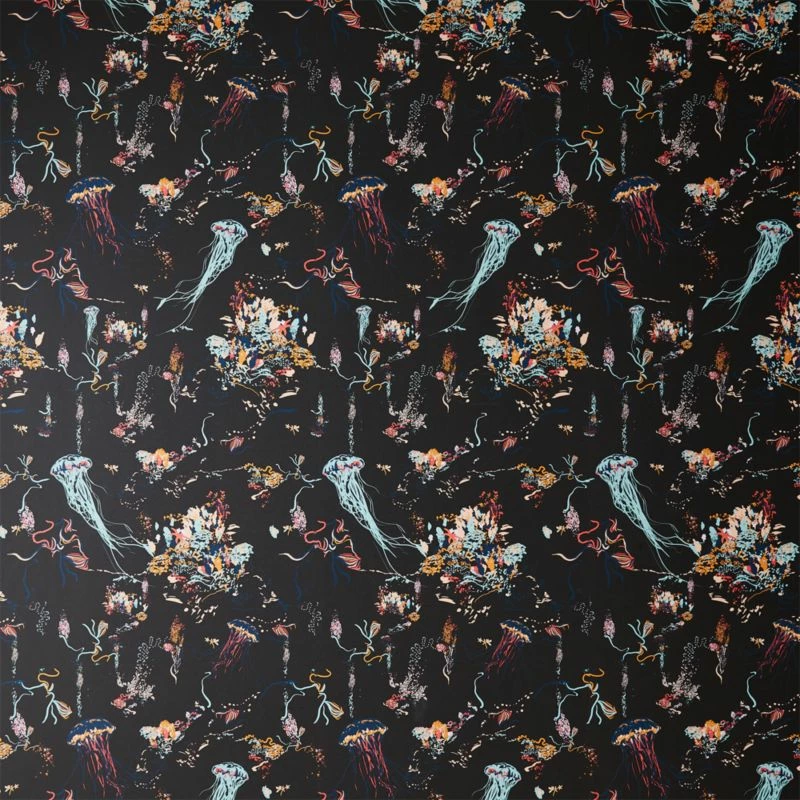 Jellyfish Black Wallpaper 4 Jellyfish Black Wallpaper - Image 2