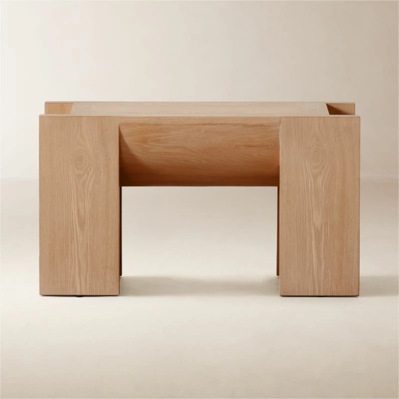 St. George Oak Wood Bench Small 3 St. George Oak Wood Bench Small