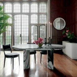 Cinq Black Multi Taper Candle Holder -marin sHOP JuliusMarbleDiningTableBCAG21 1x1