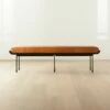 Juneau Leather And Metal Bench -marin sHOP JuneauLeatherNMetalBenchSHS20 1x1