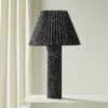 Scrunch Black And White Table Lamp -marin sHOP KMScrunchTableLampROF20