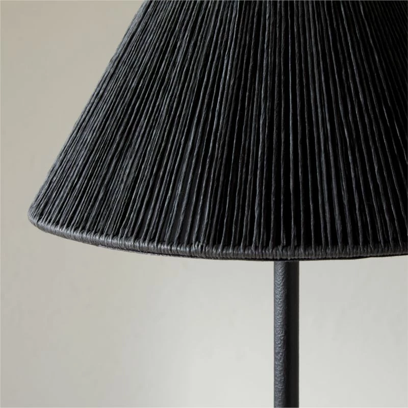 Slight Table Lamp With Black Shade 5 Slight Table Lamp With Black Shade - Image 3